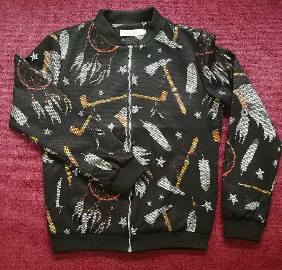 New Arrival Men's Sublimated Polyester Jacket Leisure Coat