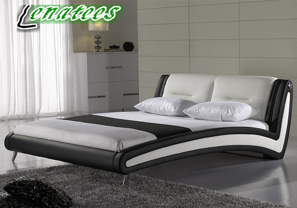 P33 Chinese Furniture Modern PU Bed