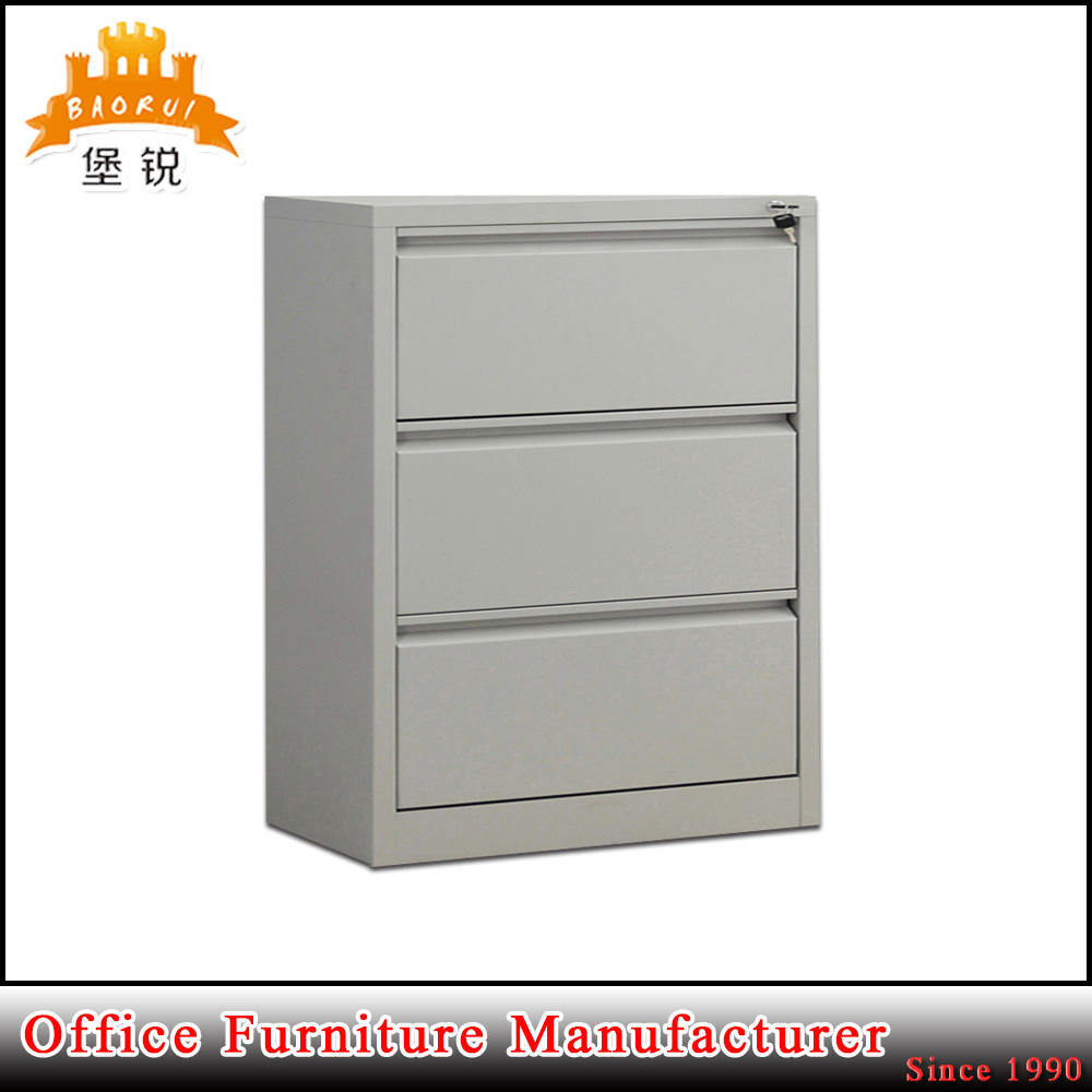 Large Capactiy Kd Three Drawer Lateral Filing Cabinet