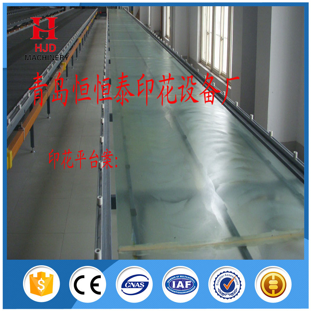 Hjd-B101 Manual Textile Sloping Screen Printing Table