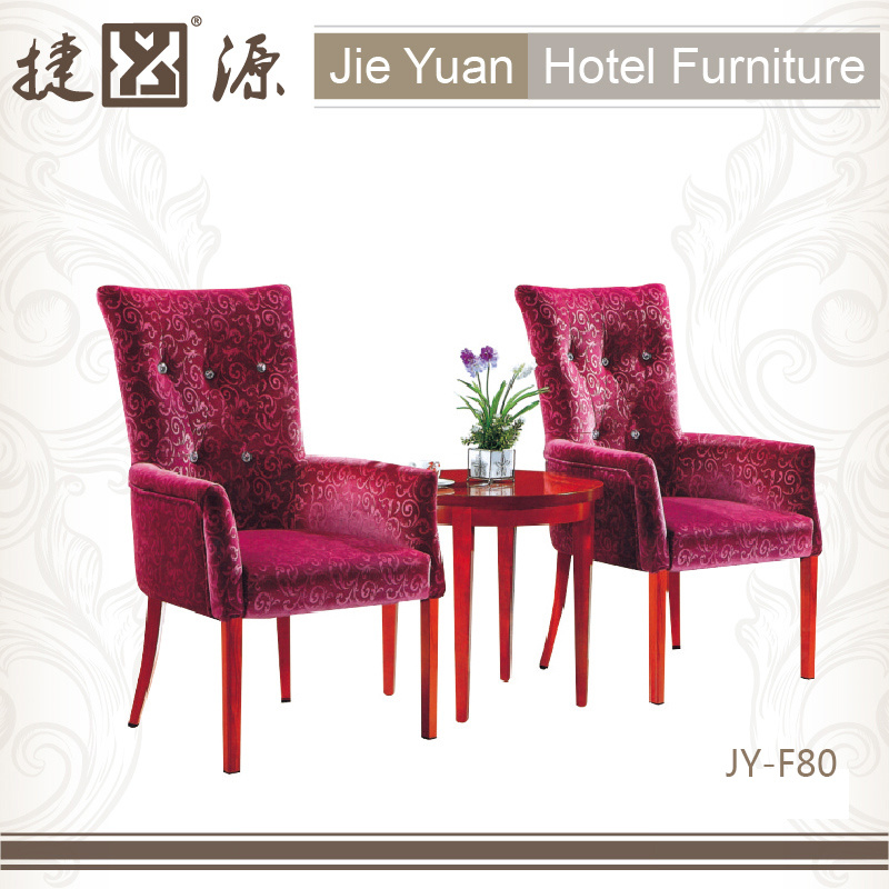 Fabric Cushioned Hotel Dining Room Chairs (JY-F80)