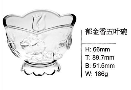 Design Glass Bowl Dinnerware High Quality Glassware Sdy-F00387