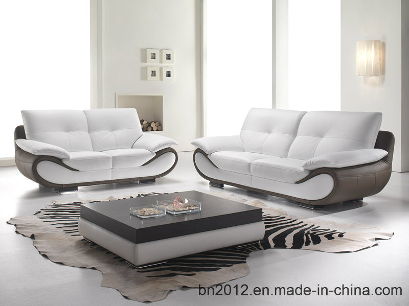 Modern Furniture Top Leather Sofa (S-3201)