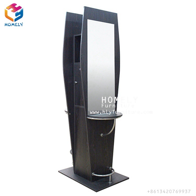 Hly Double Side Barber Mirror Station for Salon Shop Use