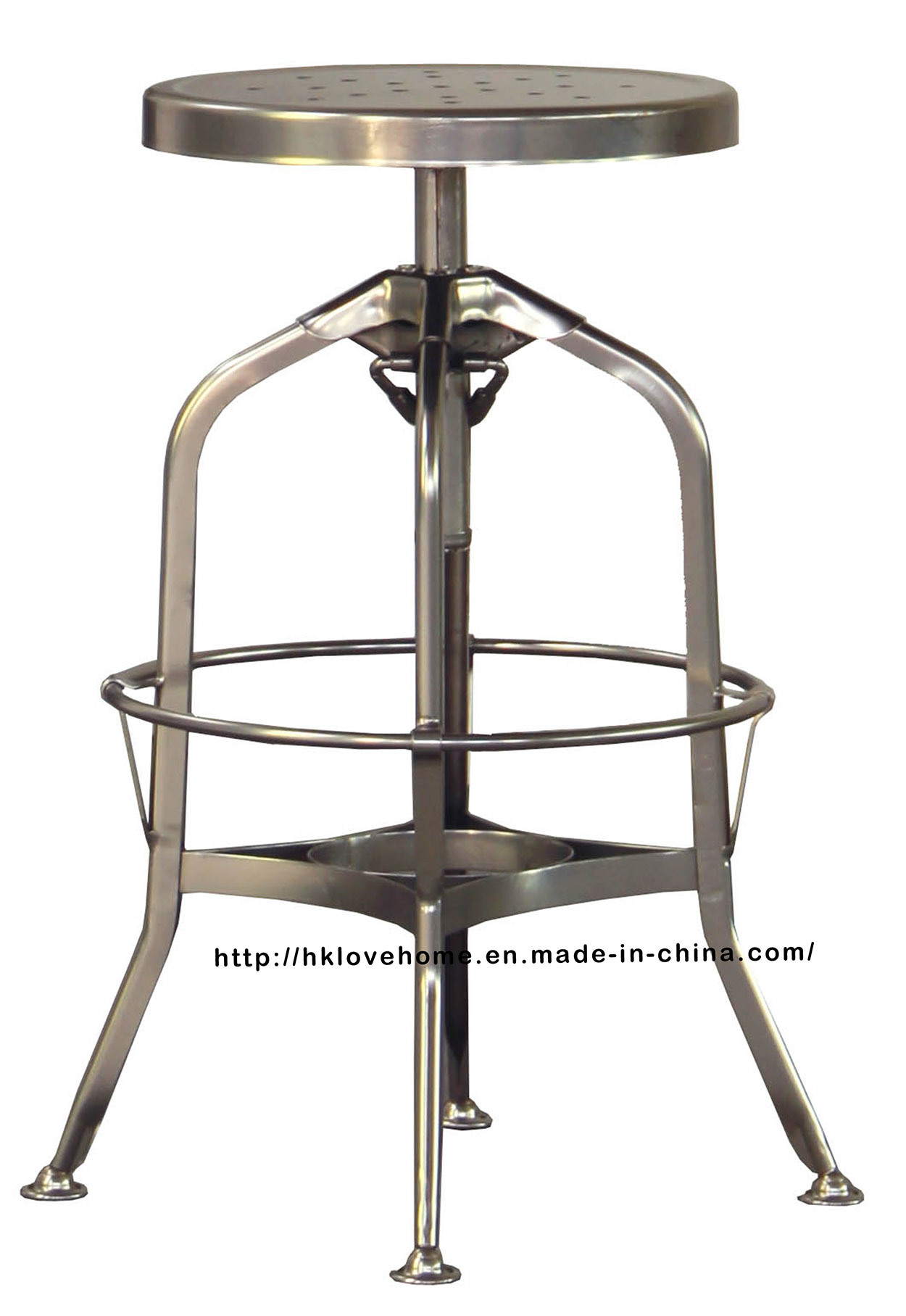 Classic Industrial Vintage Toledo Metal Barstools Restaurant Dining Garden Chairs