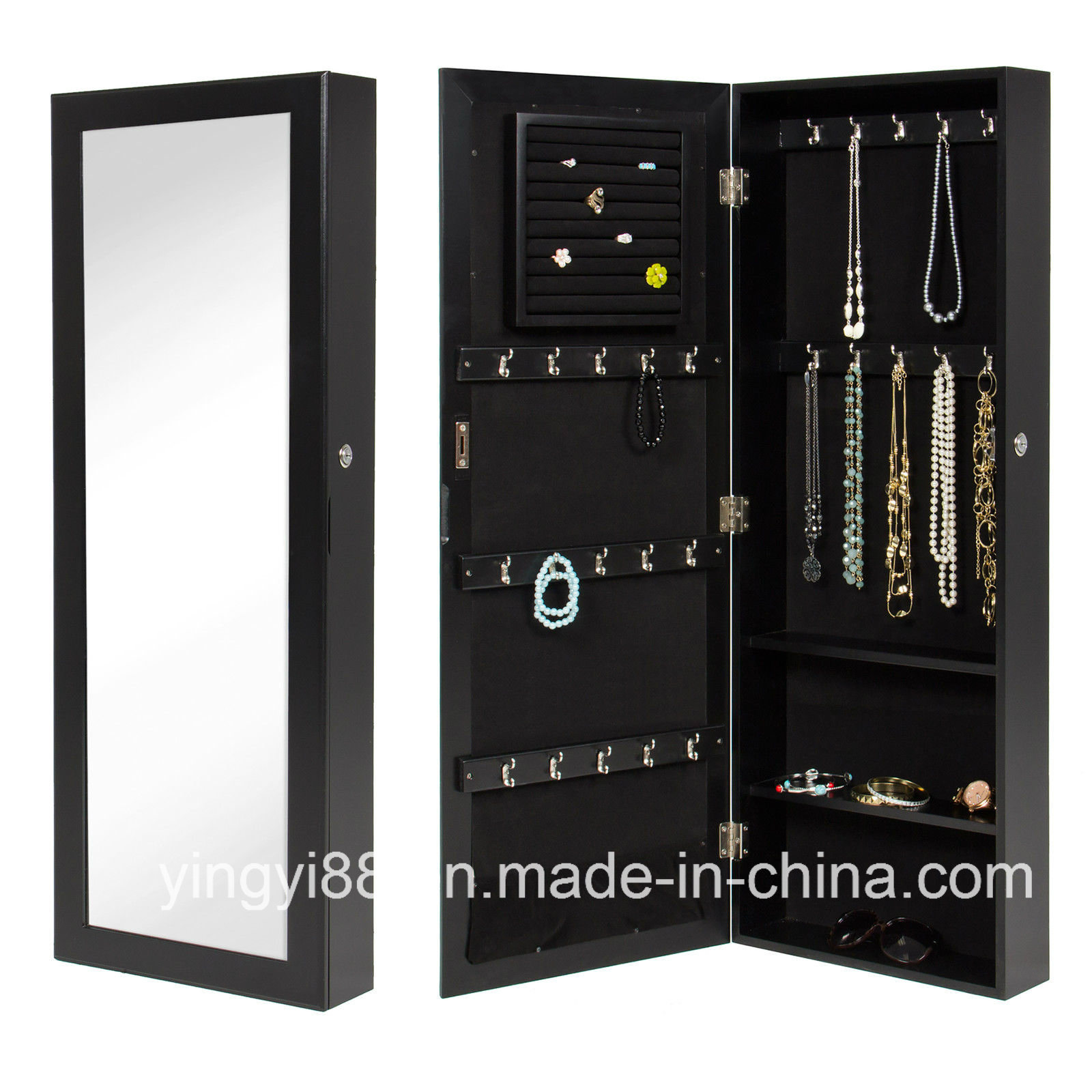 Best Selling Mirror Jewelry Cabinet