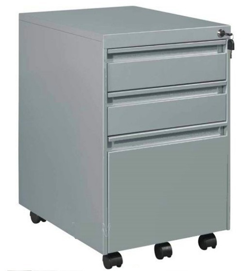 3 Drawer Metal Mobile Filing Cabinets for Office