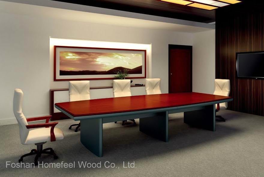 Modern High Quality Wooden Office Conference Table (HF-Ltd005)