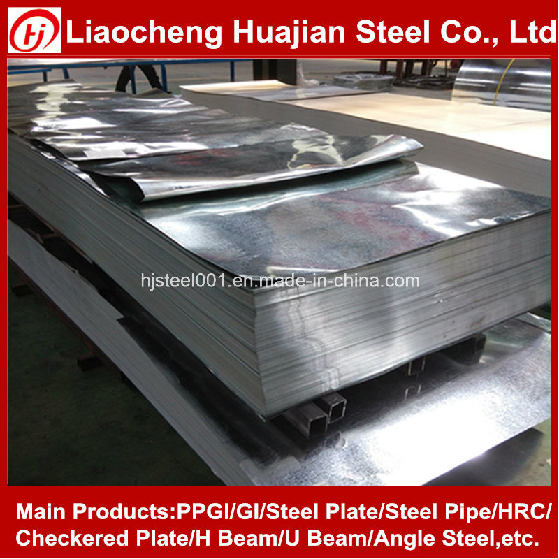 Gi Galvanized Plain Steel Sheet with Competitive Price