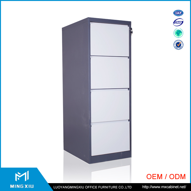 Mingxiu Office Furniture 4 Drawer Metal File Cabinet / Drawer Steel File Cabinet Price