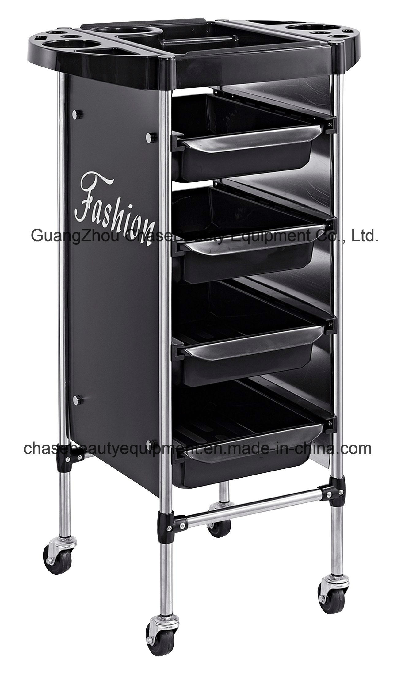 4 Layers Durable Salon Trolley Tools Table Hairderssing Trolley for Sale