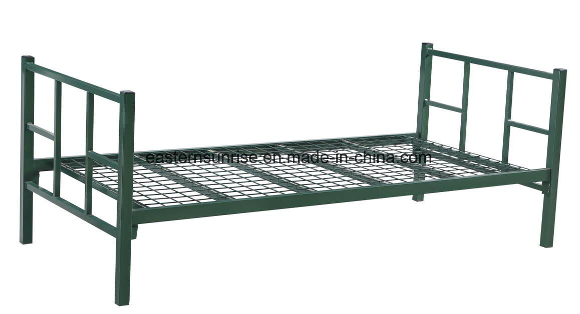 Metal Single Bed Iron Pipe Factory Made