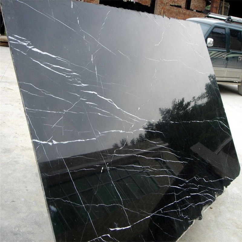 Hot Sale China Cheap Black Nero Marquina Marble Price