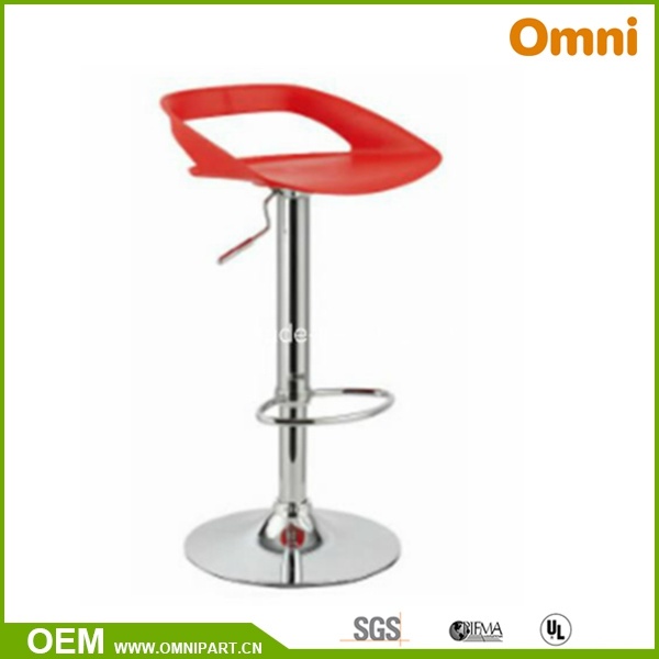 Plastic Chair; Adjustable Bar Chair with Plastic Seating (OM-7-96)