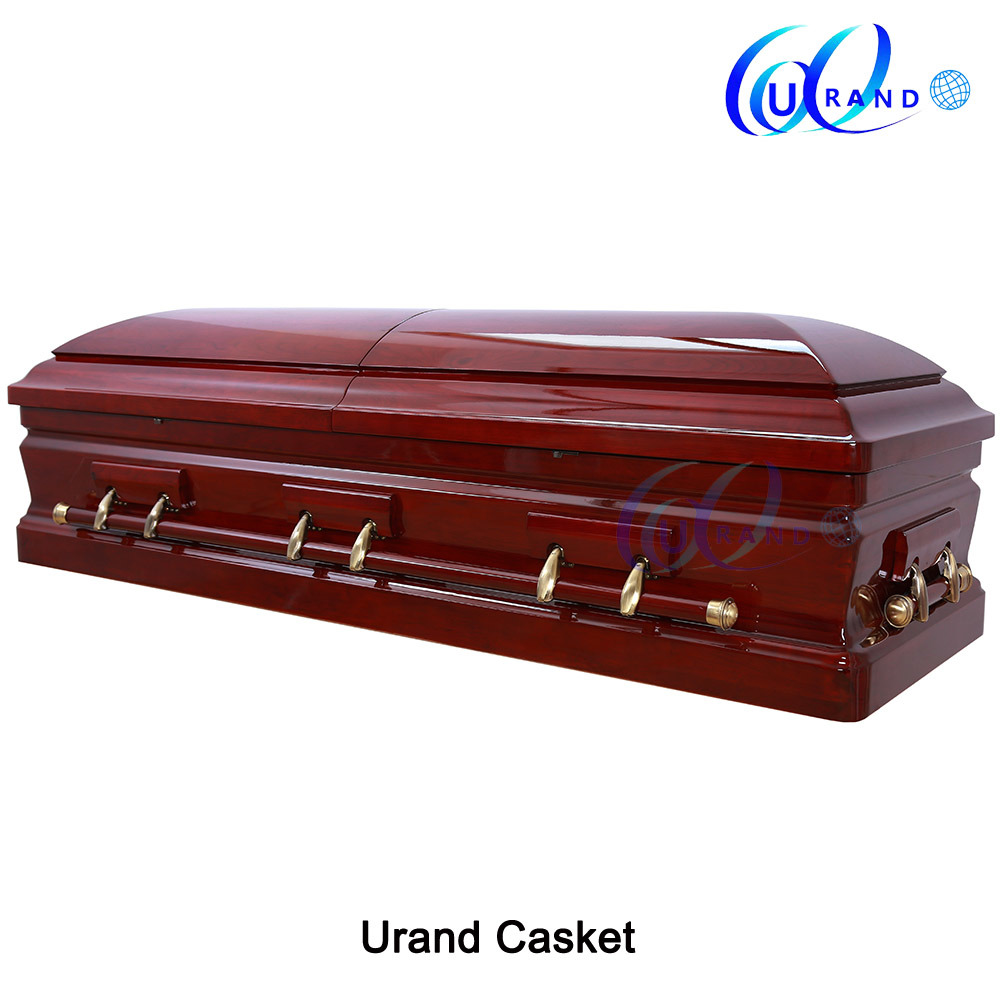 Cloth Covered Casket Emperor Half Couch Coffin and Casket