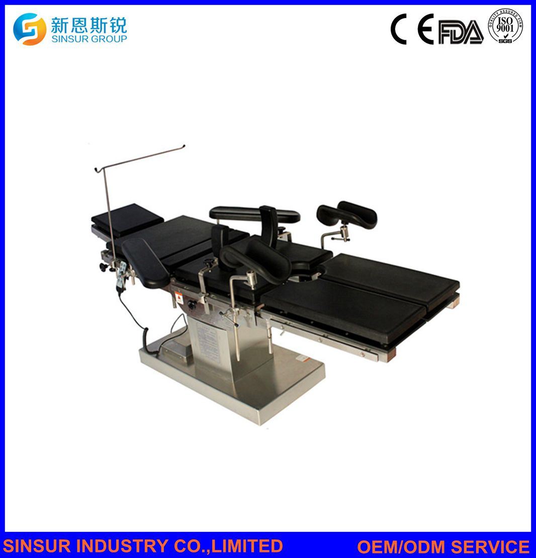 Hospital Surgical Equipment X-ray Available Electric OT Operation Bed