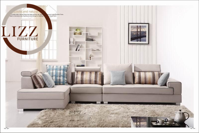 Furniture Russia Sectional Fabric Sofa (B1012)