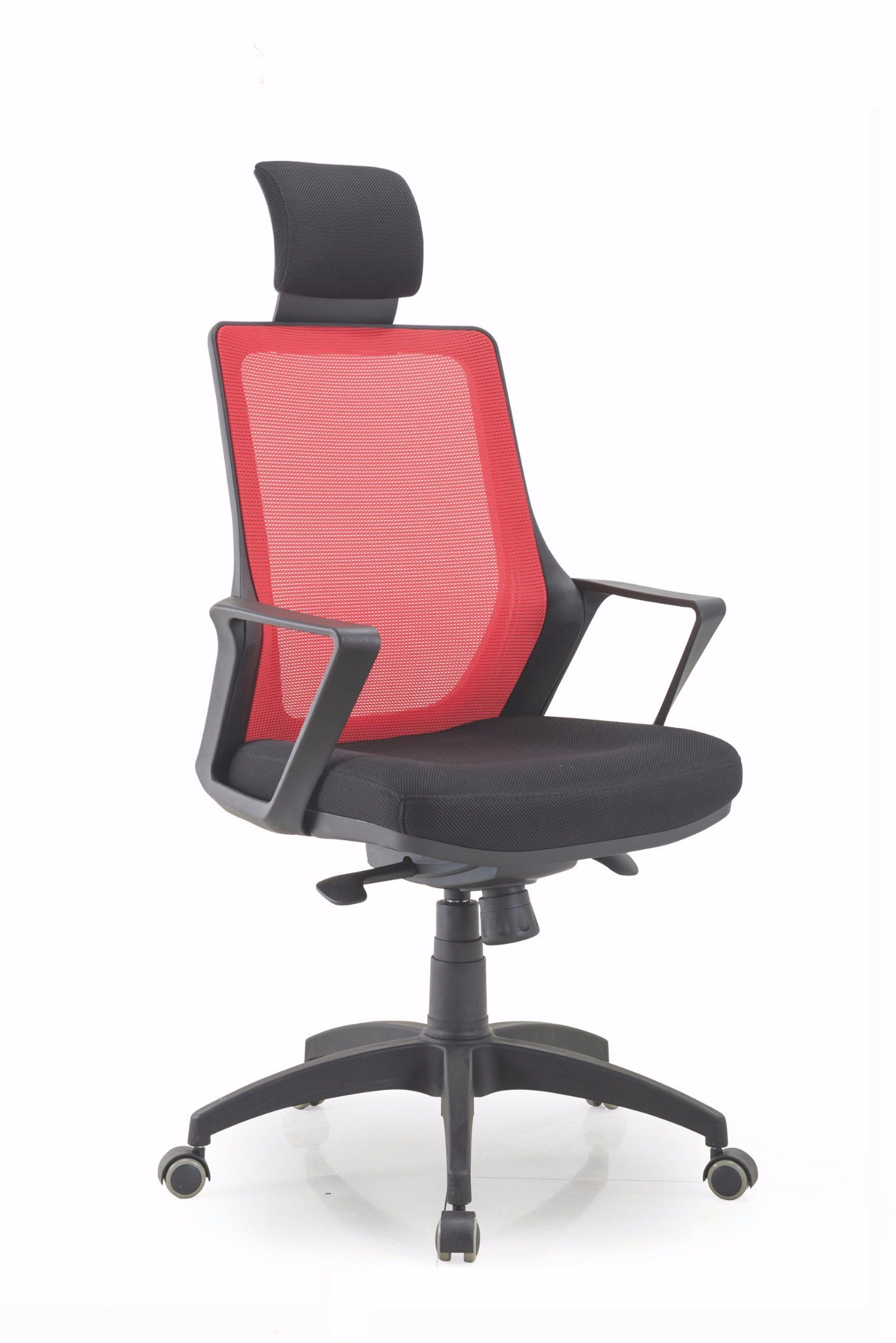 High Back Fabric Mesh Executive Swivel Chair with Arms