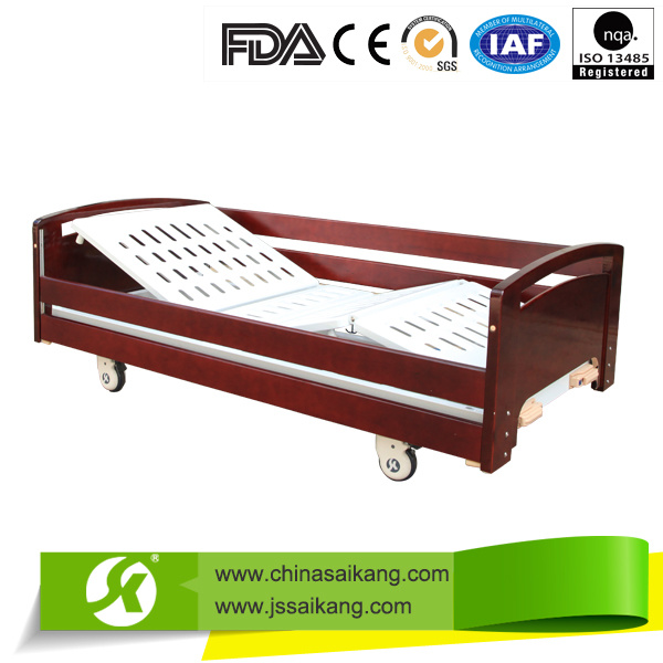 Hospital Manual Two Crank Elder Home Care Use Nursing Bed Manufacturer