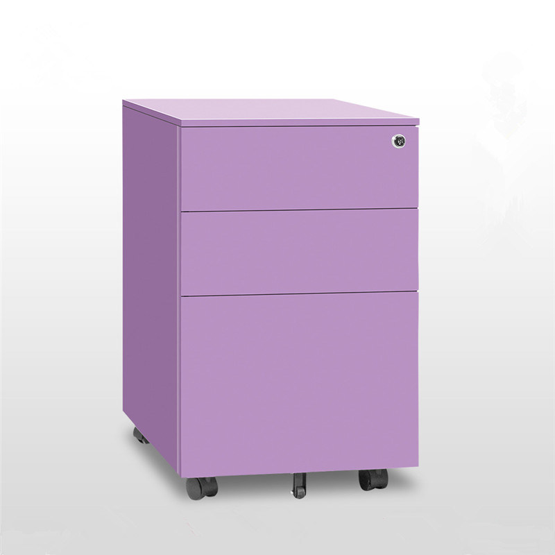 Cheap 3 Drawer Lockable Mobile Filing Cabinet for Office