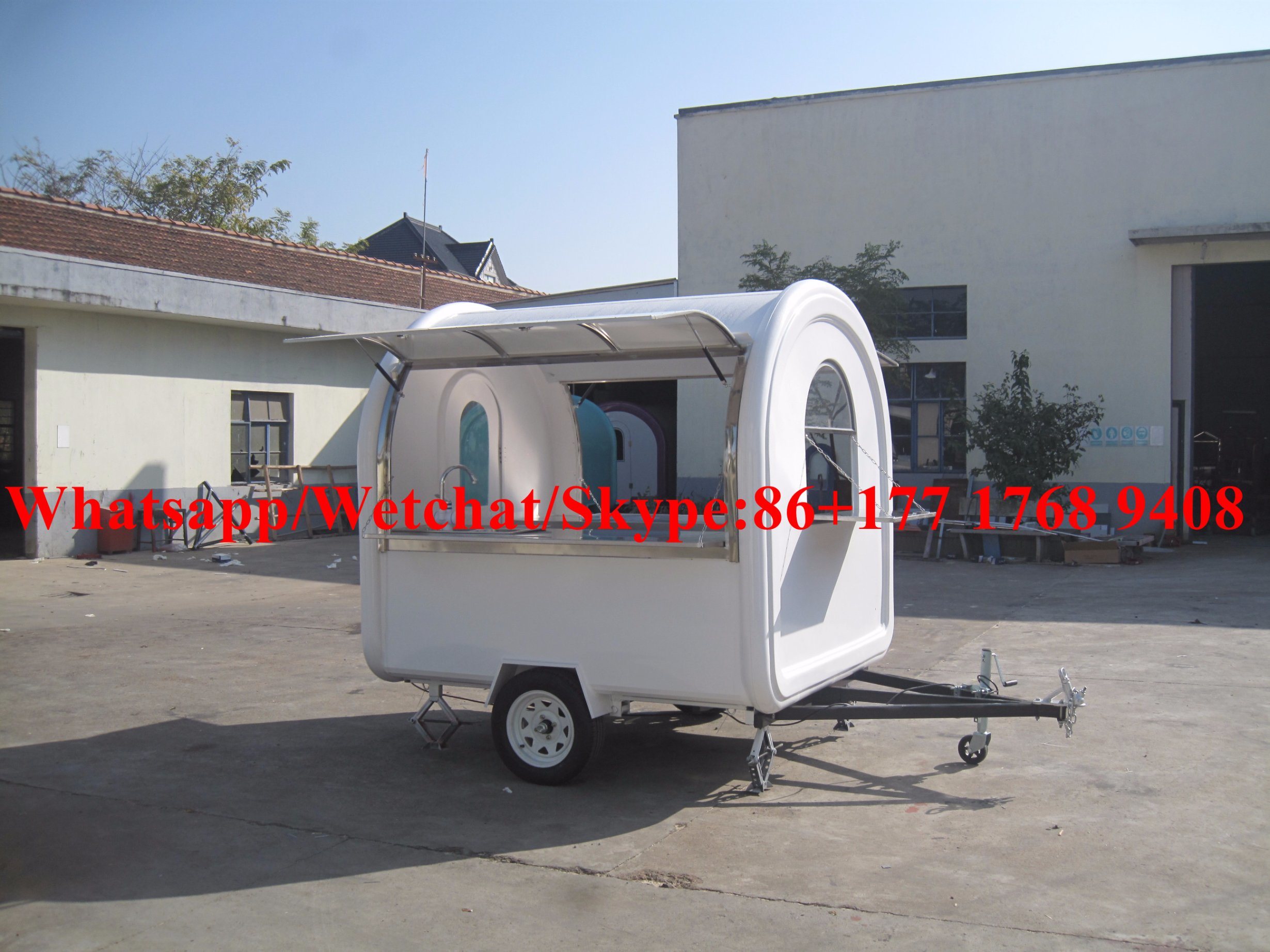 Mobile Detachable Prefab Fast Food Shop Kiosk