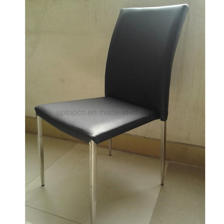 Hot Sale Comfortable Metal Frame Restaurant Dining Leather Chair (SP-LC210)