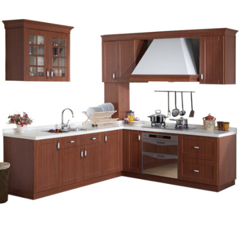 Classic Standard Wood Door Kitchen Cabinet