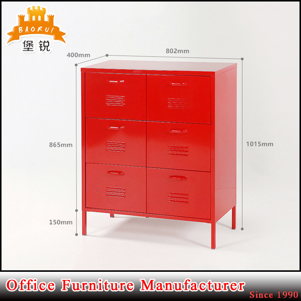 Modern Half Height Anit-Rust Iron Cabinet