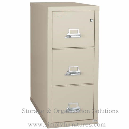 Metal Vertical File Cabinets with 3 Drawers