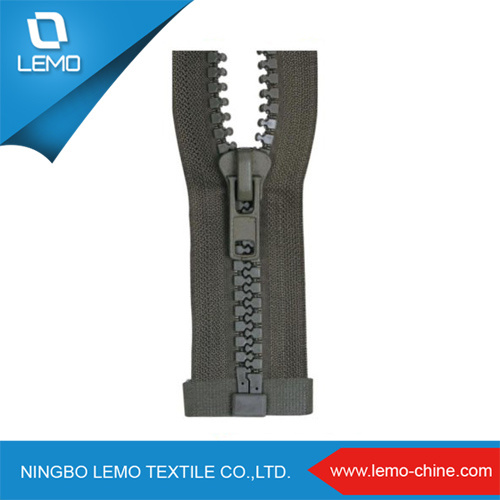 Customer Open End Wardrobe Plastic Zipper for Garment