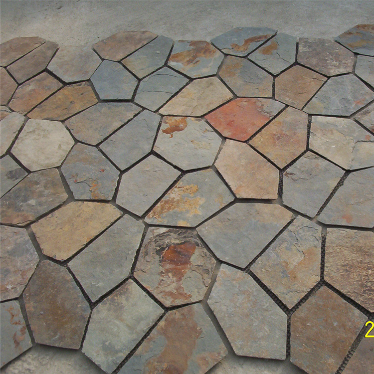 Rusty Decorative Flagstone Slate Mats (SMC-R069)