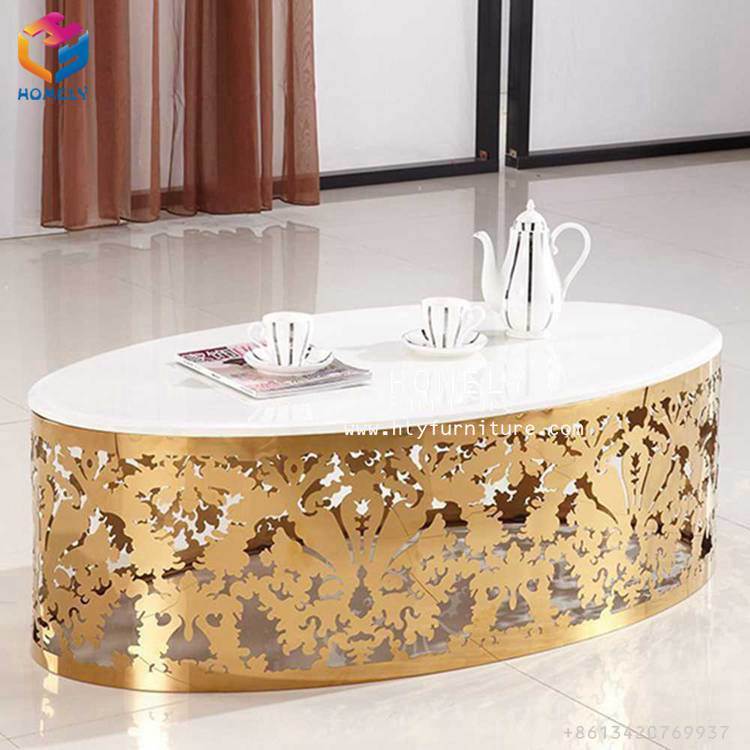 Most Popular Wedding Banquet Stainless Steel Dining Table Hly-St36