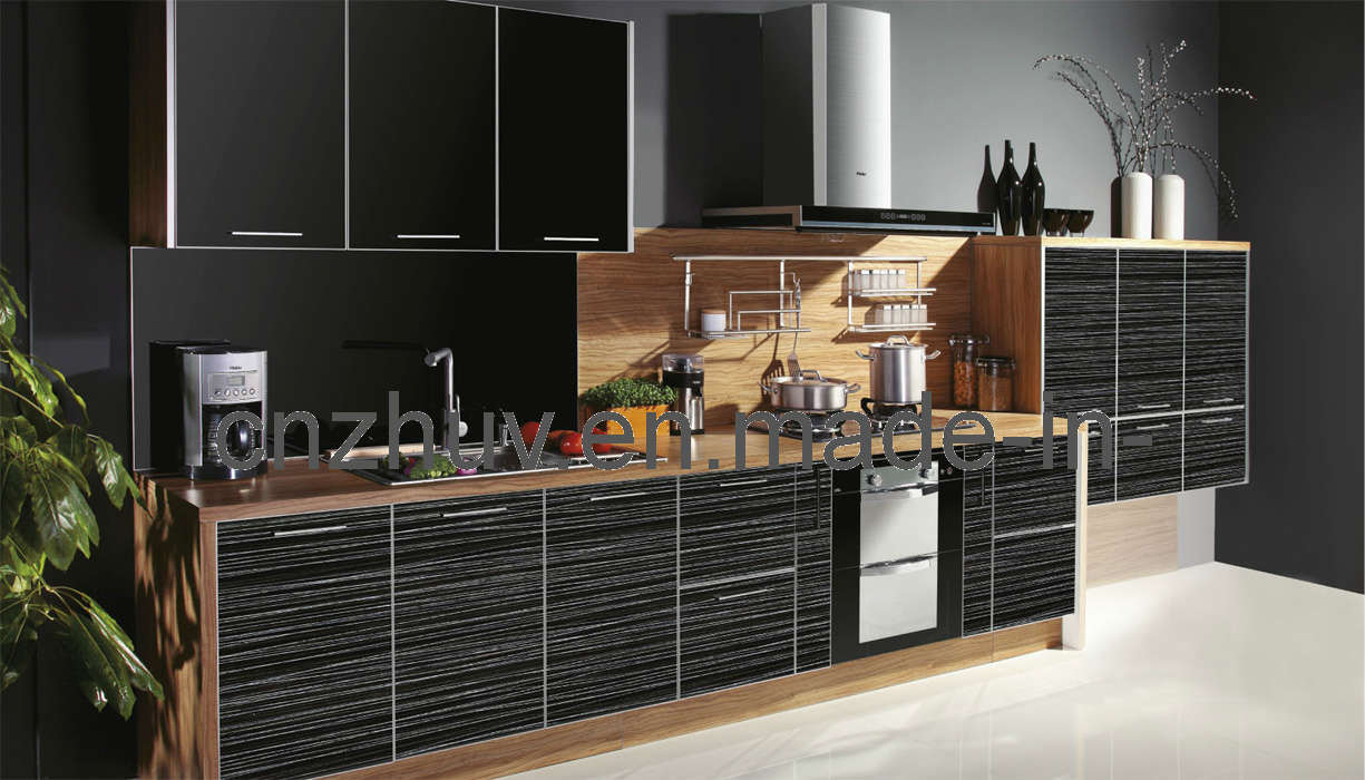 Modular Kitchen Cabinet of UV High Glossy Board (ZH-3938)