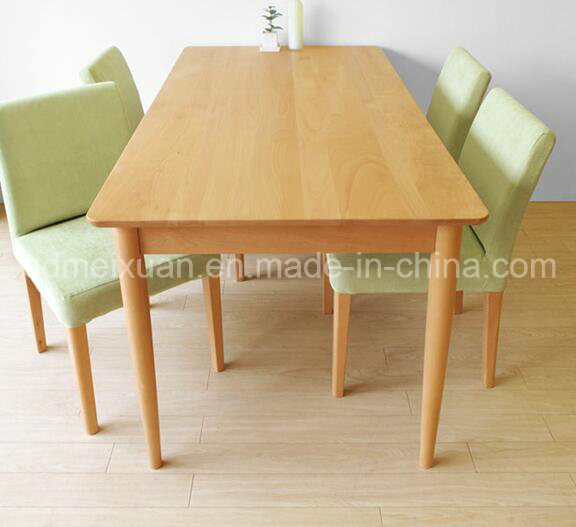 Solid Wooden Dining Table Living Room Furniture (M-X2436)