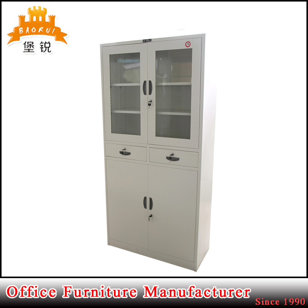 Glass Door Metal Office Furniture Filing Cabinet