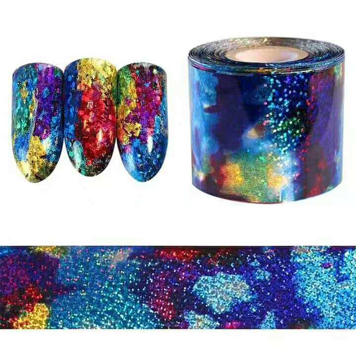 Nail Art Foil Nail Art Sticker for The Nail Art Decoration CS001 Roll Pakcing 4*12000cm