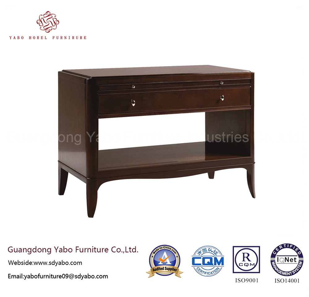 Hotel Bedroom Furniture with Solid Wood Nightstands (3408)