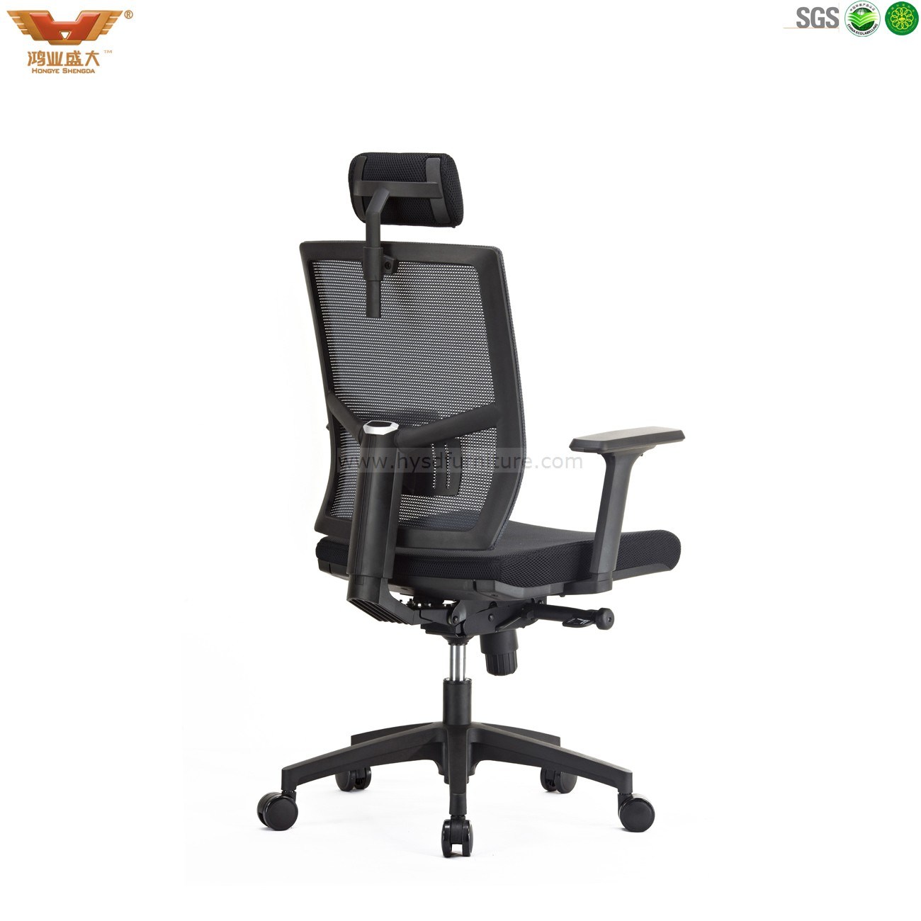 High Back Office Mesh Swivel Chair with Headrest (Meshchair-801)