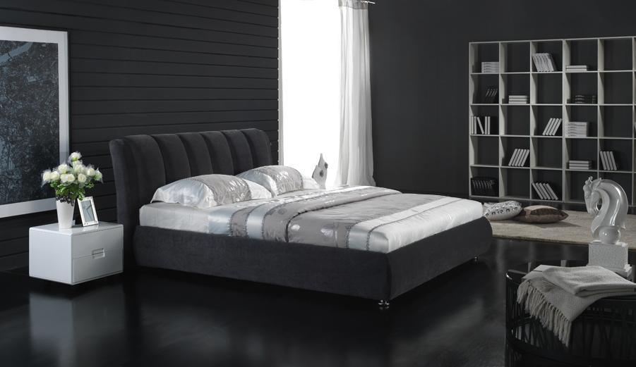 Modern Luxury Fabric Bed