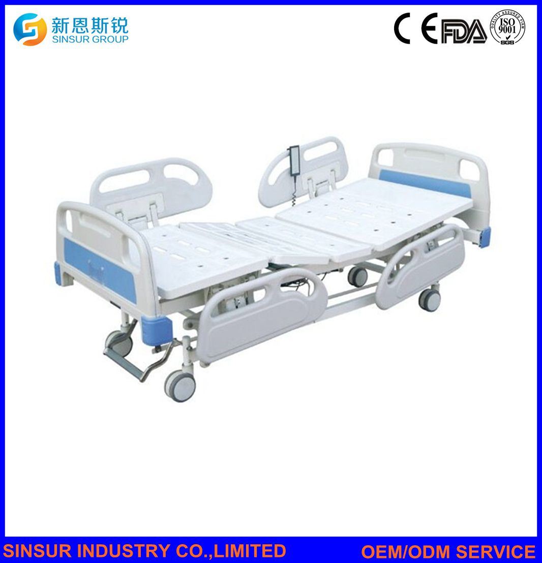 Hot Sale Medical Equipment Electric Five-Crank Adjustable Hospital Bed Price