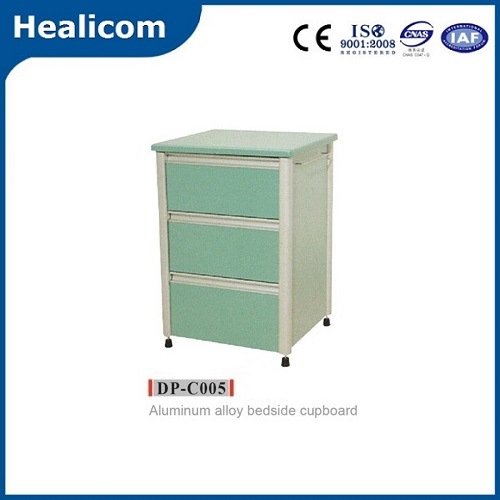 Dp-C005 Aluminum Alloy Hospital Bedside Cabinet