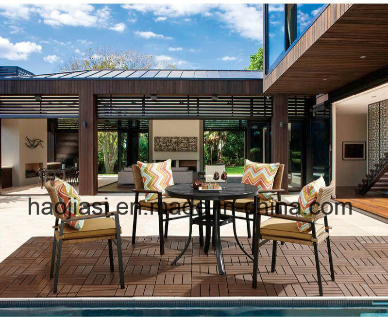 Outdoor /Rattan / Garden / Patio/ Hotel Furniture Rattan Chair &Table Set (HS 1502C& HS6102DT)