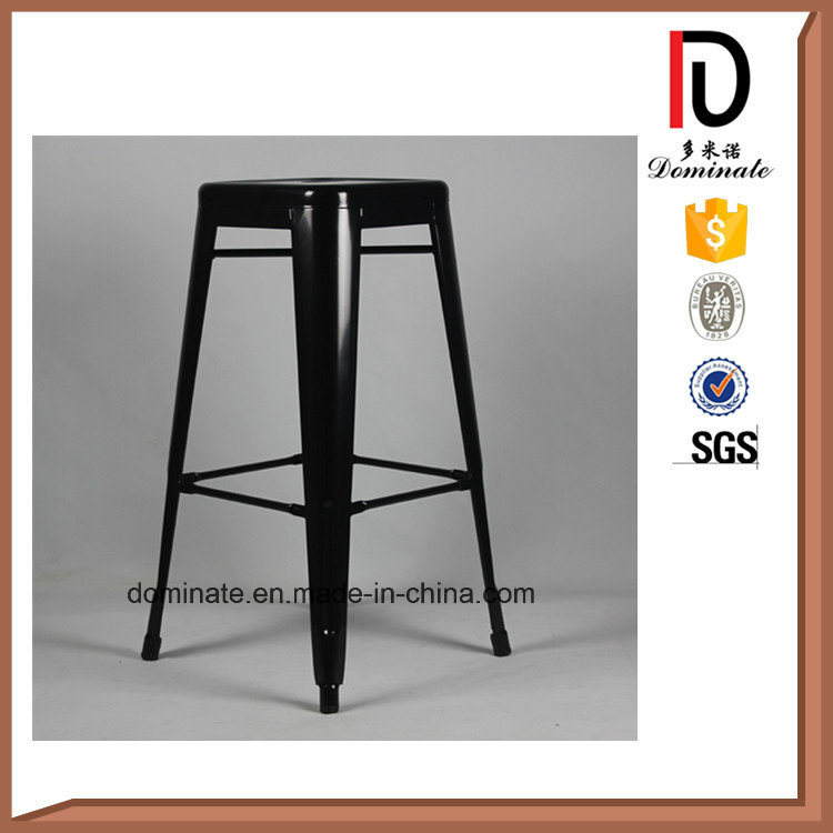 Vintage Industrial Style Iron Cafe Shop High Legs Bar Stool