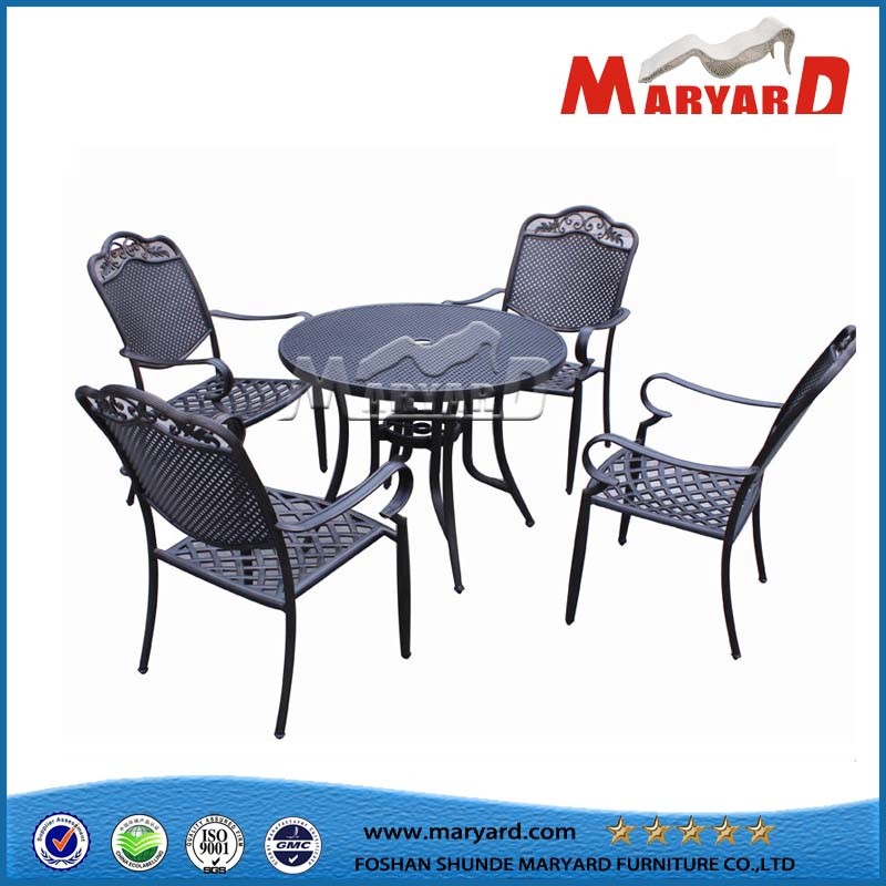 Cast Aluminum Furniture Outdoor Dining Set Home Furniture Garden Furniture