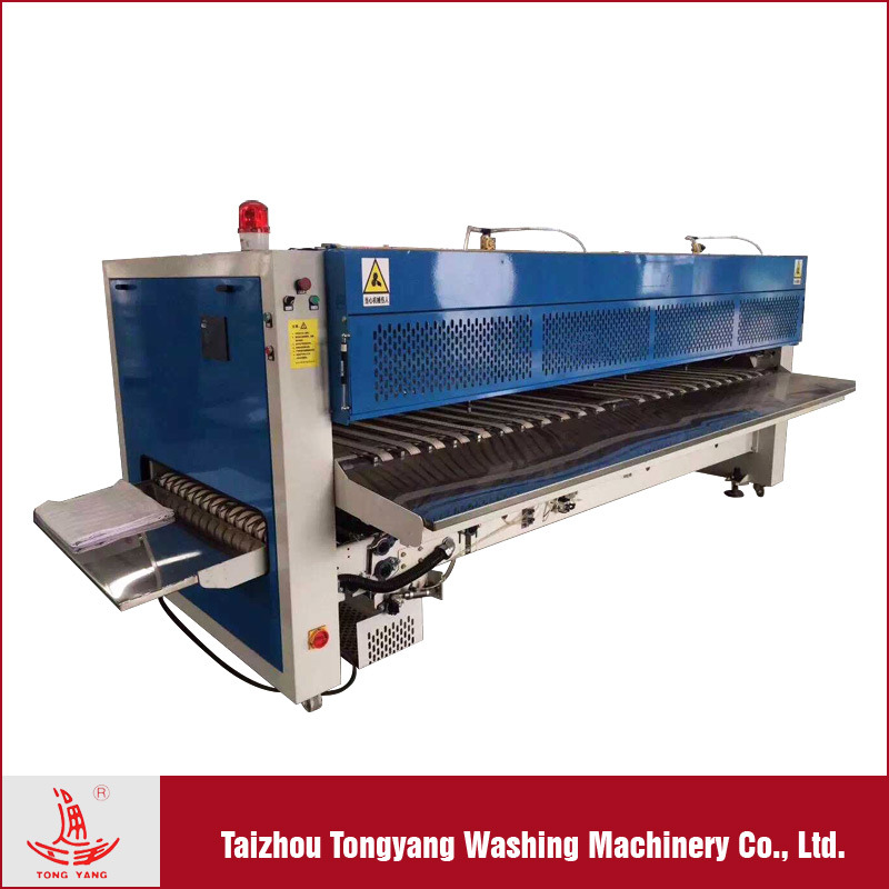 Fabric Folding Machine, Automatic Bed Sheet Folding Machine for Laundry Shop