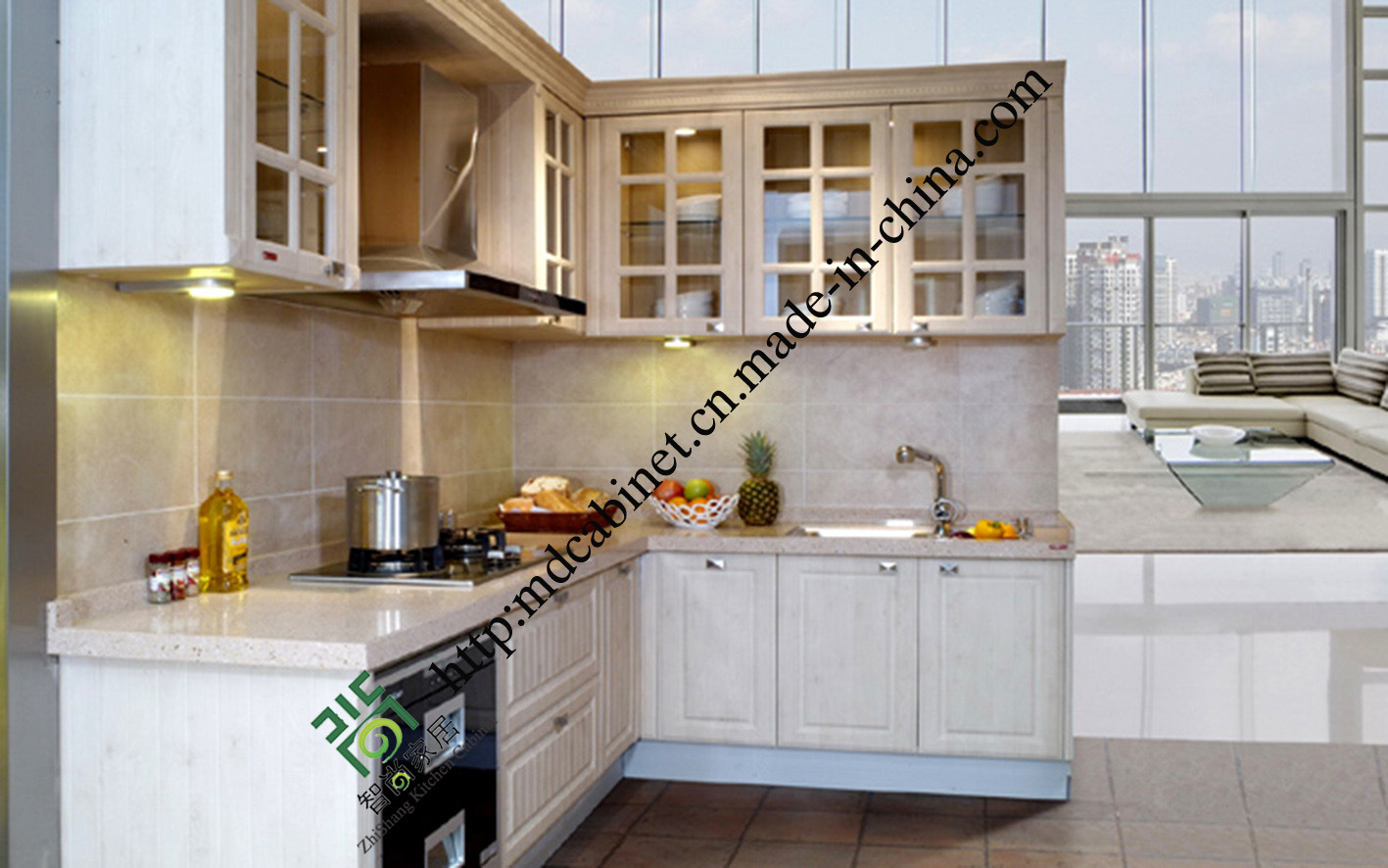 The Moder PVC Kitchen Cabinet (zs-485)