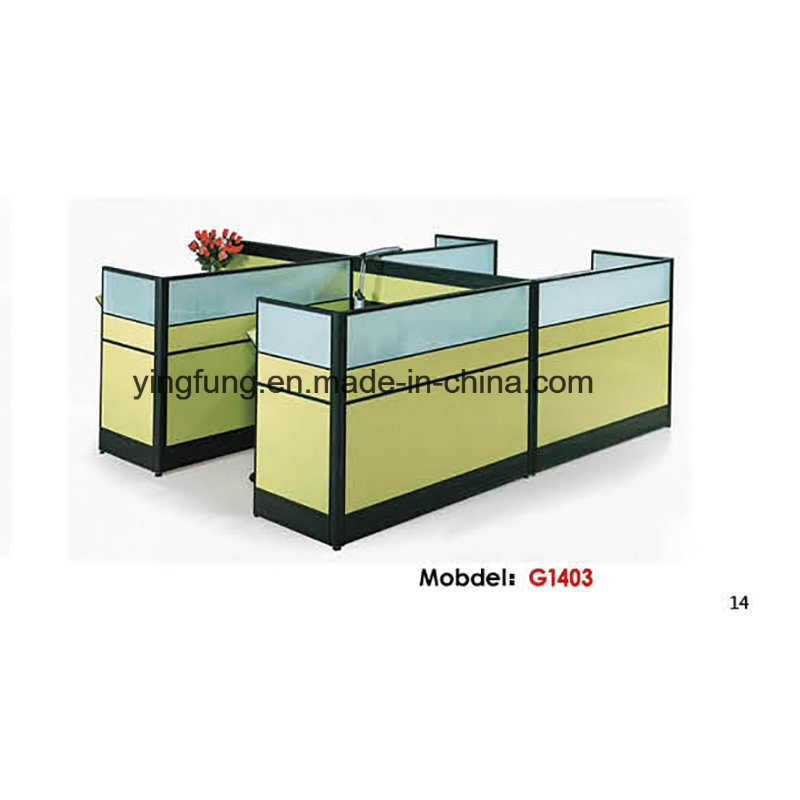 Modular Workstation Partition Wooden Office Desk Yf-G1403