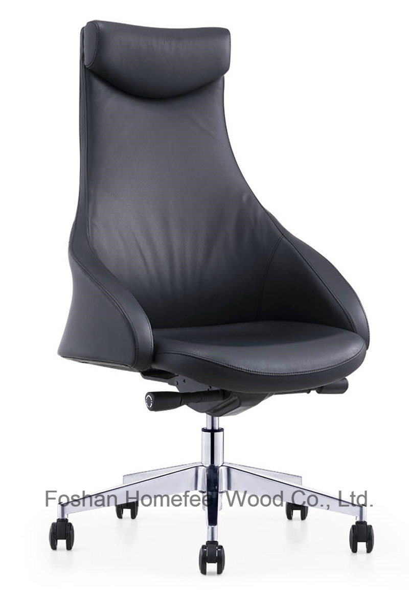 Modern High Back Office Black Leather Executive Boss Chair (HF-CH207A)