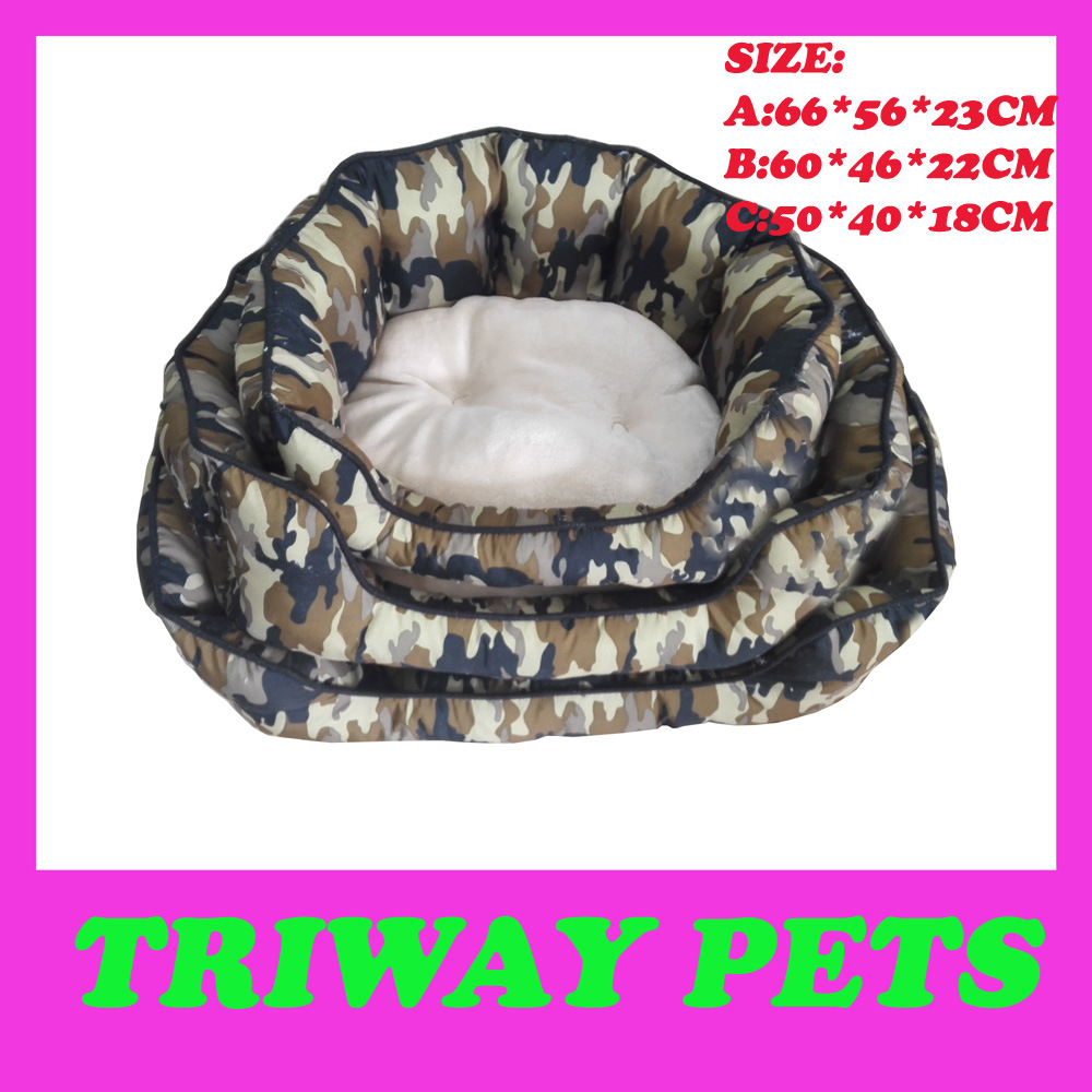 High Quaulity Cheap Snuggle Dog Cat Pet Beds (WY161074-5A/C)