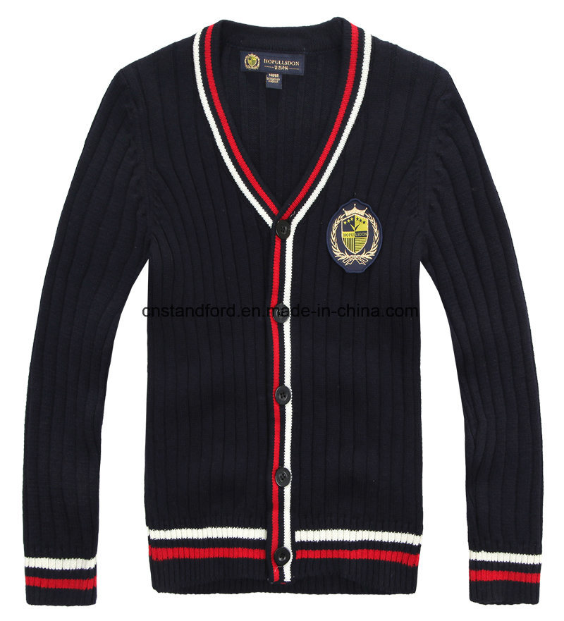 School Uniform Baby Sweater Cardigan